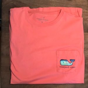 Pink Vineyard Vineyard Vines Pocket T